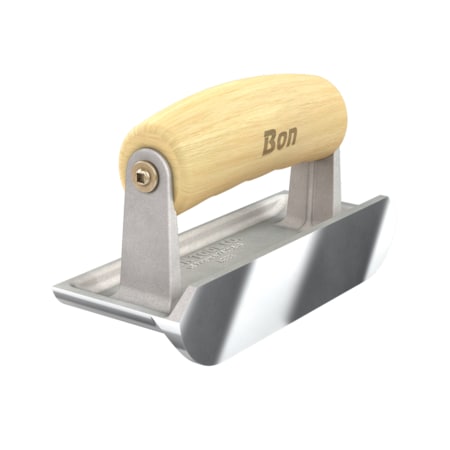 Bon Tool Edger, Bulletstainless Steel 6" X 2 1/4" Lip 1/2" X 3/16" Wood Handle 89-333